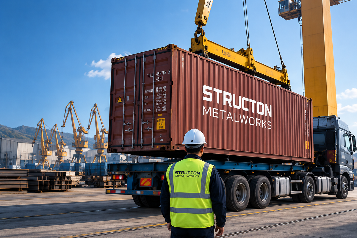 Container loading for coordinated project delivery